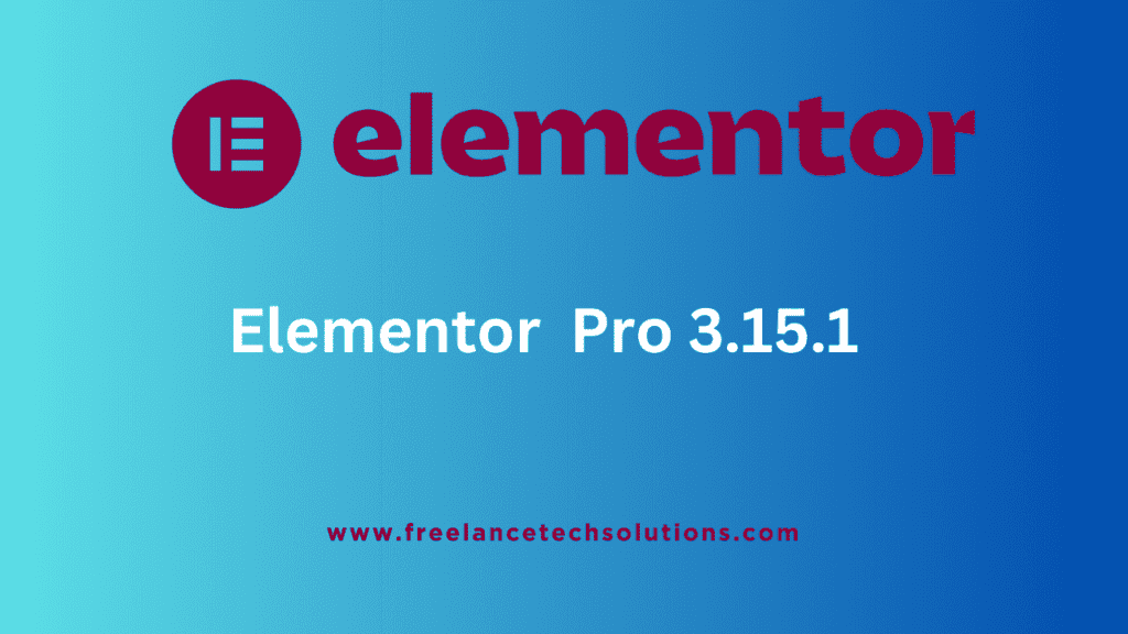 image for How to download Elementor Pro 3.15.1