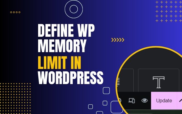 banner for define wp memory limit in wordpress